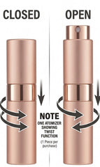 Empty Twist Atomizer Rose Gold 8ml (1 Piece) at UsaCandyWholesale.Com