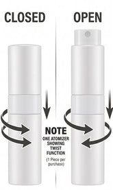 Empty Twist Atomizer White Color 8ml (1 Piece)