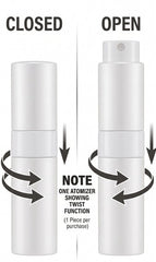 Empty Twist Atomizer White Color 8ml (1 Piece)