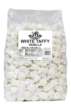 Fairtime White Taffy Vanilla Flavor 3 Pounds Per Bag Individually Wrapped Quantity 3 Pounds Individually Wrapped Per Bag Sweet Browse at UsaCandyWholesale.Com
