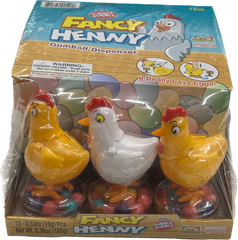 Fancy Henny Gum Kidsmania Candy with Toy Quantity 12 Pieces Per Box Sweet Browse at UsaCandyWholesale.Com