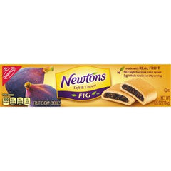 Fig Newtons Fruit Bar Cookies Each Pack 6.5 oz Quantity 12 Box Per Case Sweet Browse at UsaCandyWholesale.Com