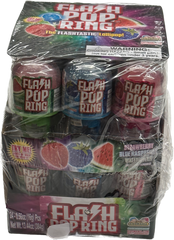 Flash Pop Ring Kidsmania Lollipop with Toy Quantity 12 Pieces Per Box Sweet Browse at UsaCandyWholesale.Com