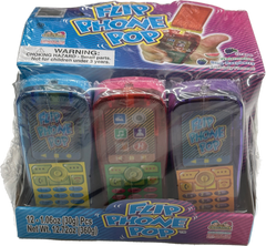 Flip Phone Pop Kidsmania Lollipop With Toy Quantity 12 Pieces Per Box Sweet Browse at UsaCandyWholesale.Com