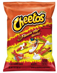 Frito-Lays Chips Cheetos Flamin Hot Crunchy 2 oz Each Pack Quantity 10 Packs Sweet Browse at UsaCandyWholesale.Com