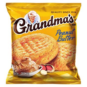 Frito Grandma's Cookies Peanut Butter 2.5 oz Each Pack Quantity 6 Packs Shop Now at UsaCandyWholesale.Com