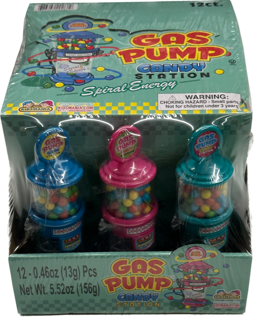 Gas Pump Candy Kidsmania Candy With Toy Quantity 12 Pieces Per Box Sweet Browse at UsaCandyWholesale.Com