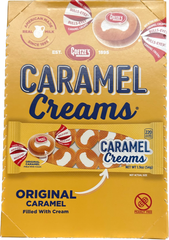 Goetzes Caramel Creams 1.9 oz Each Pack Quantity 20 Packs Per Box Sweet Browse at UsaCandyWholesale.Com