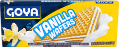 Goya Cookies Vanilla Wafers 4.94 oz Each Pack Quantity 24 Packs Per Case Sweet Browse at UsaCandyWholesale.Com