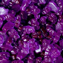 Gummy Bears Grape (5 Pounds Per Bag)