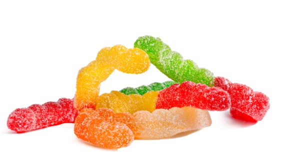 Gummy Worms Sour Bulk Candy Individual Unwrapped Candy By Albanese Quantity 4.5 Pounds Per Bag Sweet Browse at UsaCandyWholesale.Com