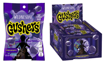 Gushers Wednesday 4.25 Each Pack Quantity 8 Packs Per Box Sweet Browse at UsaCandyWholesale.Com