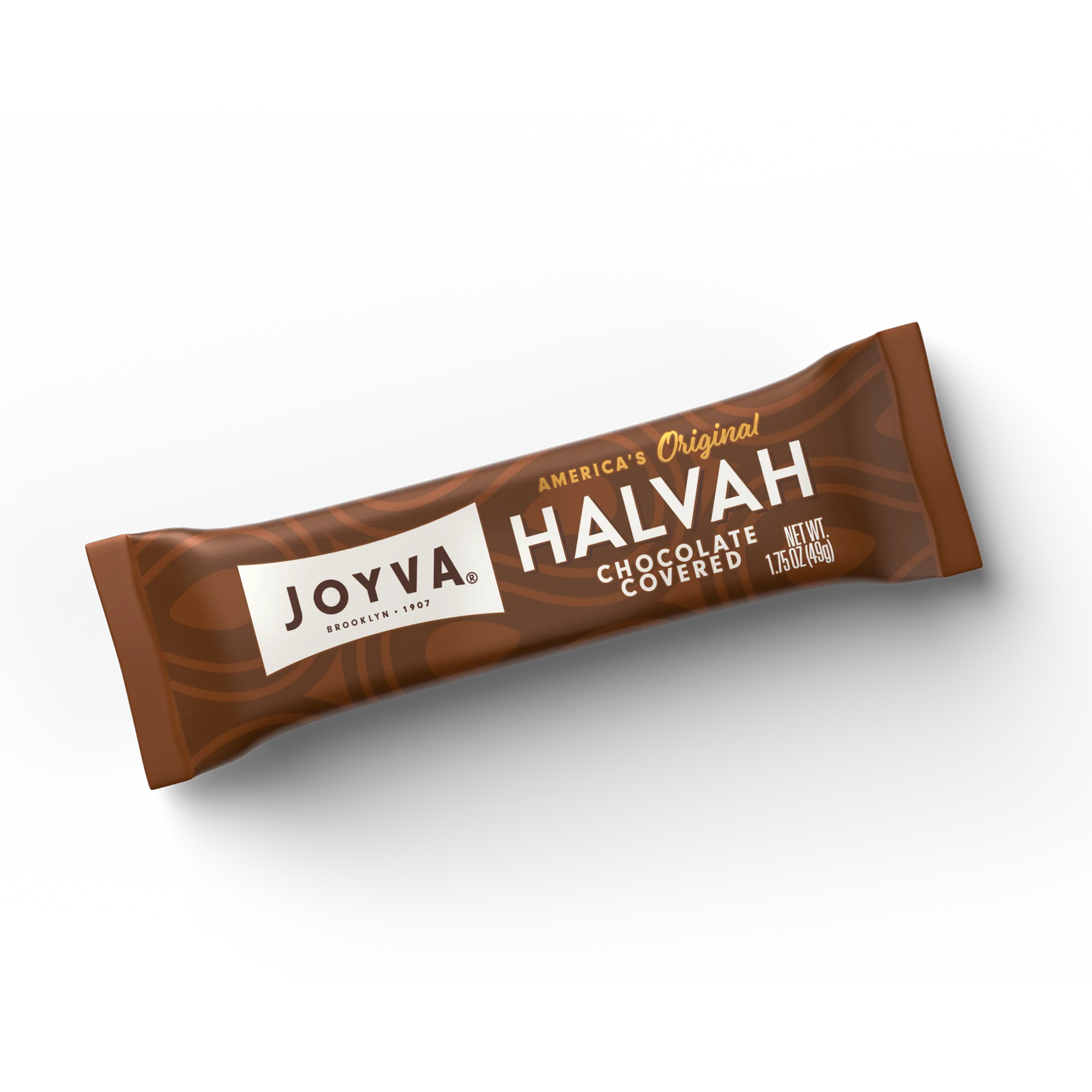 Halvah Chocolate By Joyva 1.75 oz Each Bar Quantity 36 Bars Per Box Sweet Browse at UsaCandyWholesale.Com