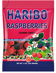 Haribo Berries Gummy Candy 5 oz Each Bag Quantity 12 Bags Per Case Sweet Browse at UsaCandyWholesale.Com