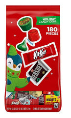Hershey's Christmas Assorted Chocolate Wrapped Quantity 180 Pieces Per Bag Sweet Browse at UsaCandyWholesale.Com