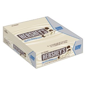 Hershey's Cookies n Creme King Size Bar 2.6 oz Each Bar Quantity 18 Bars Per Box Sweet Browse at UsaCandyWholesale.Com