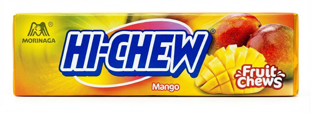 Hi Chew Mango Flavor 1.7 oz Each Pack Quantity 1 Single Pack Sweet Browse at UsaCandyWholesale.Com