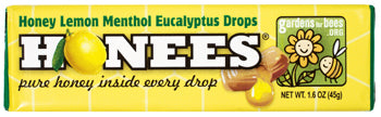 Honee Honey Lemon Drops 1.6 oz Each Pack Quantity 24 Packs Per Box Sweet Browse at UsaCandyWholesale.Com