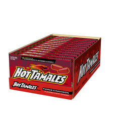 Hot Tamales Theater Movie Box 4.25 oz Each Unit Quantity 12 Unit Per Case Sweet Browse at UsaCandyWholesale.Com