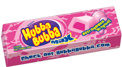 Hubba Bubba Max Gum Outrageous Original Flavor By Wrigley's Quantity 5 Piece Per Pack 18 Packs Per Box Sweet Browse at UsaCandyWholesale.Com
