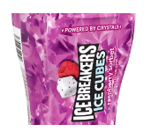 Ice Breakers Ice Cube Gum Sugar Free Raspberry Sorbet Flavor By Hershey's Quantity 40 Pieces Per Bottle 4 Bottles Per Box Sweet Browse at UsaCandyWholesale.Com