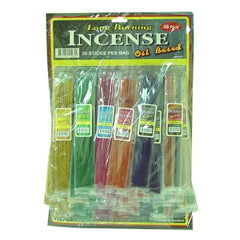 Incense Sticks Assorted Scented 20 Sticks Per Packs Quantity 20 Sticks Per Pack 24 Packs Per Display Happy Browse at UsaCandyWholesale.Com