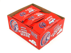 Indian Pumpkin Seeds 9 Gram Quantity 36 Packs Per Box Sweet Browse at UsaCandyWholesale.Com