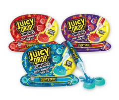 Juicy Drop Gummies 2.35 oz Each Piece Quantity 16 Pieces Per Box Sweet Browse at UsaCandyWholesale.Com
