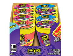 Juicy Drop Gummy Dip N Stix 3.4 oz (Box of 8 Pieces) at UsaCandyWholesale.Com
