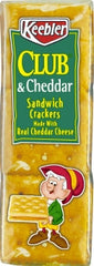 Keebler Crackers Club & Cheddar Each Pack 1.8 oz Quantity 6 Pieces Per Pack 12 Packs Per Case Sweet Browse at UsaCandyWholesale.Com