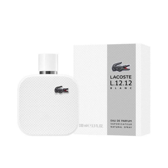 Lacoste L. 12.12 Blanc EAU DE Parfum Spray 3.3 fl oz / 100 mL For Men Quantity 1 Bottle Bottle Browse at UsaCandyWholesale.Com
