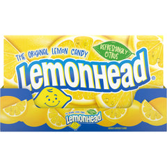 Lemonhead Theater Movie Box 5 oz Each Box Quantity 12 Box Per Case Sweet Browse at UsaCandyWholesale.Com