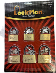 Pad Lock Size 30,35mm (6 Pieces Per Display)