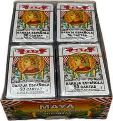 Maya Baraja Espanola 50 Cartas (12 Packs) at UsaCandyWholesale.Com