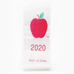 Mini Ziplock Bag Bulk Jewelry Bag Clear *20x20* Quantity 1000 Bags Per Bag Happy Browse at UsaCandyWholesale.Com