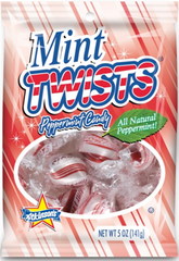 Mint Twist Peppermint Red White 5 oz Each Pack Quantity 3 Packs Shop Now at UsaCandyWholesale.Com