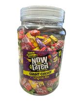 * Now and Later Chewy Giant Chewy Original Mix Comes with Flavors ( Watermelon Apple Banana Cherry Strawberry Grape) 3 Lbs Sweet Browse at UsaCandyWholesale.Com