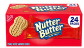 Nutter Butter Cookies Each Pack 1.9 oz Quantity 4 Cookies Per Pack 24 Packs Per Box Sweet Browse at UsaCandyWholesale.Com