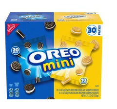 Oreo Cookies Mini Variety Box Each Pack 1.5 oz Quantity 30 Packs Per Box Sweet Browse at UsaCandyWholesale.Com