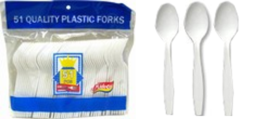 Plastic Spoons Quantity 51 Pieces Per Bag Happy Browse at UsaCandyWholesale.Com