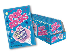 Pop Rocks Popping Candy Cotton Candy Flavor Quantity 24 Packs Per Box Sweet Browse at UsaCandyWholesale.Com