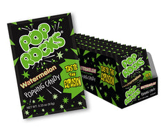 Pop Rocks Popping Candy Watermelon Flavor Quantity 24 Packs Per Box Sweet Browse at UsaCandyWholesale.Com