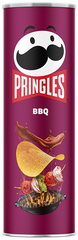 Pringles Chips BBQ Flavor Each Can: 5.57 OZ Quantity14 Cans Per Box Sweet Browse at UsaCandyWholesale.Com