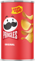 Pringles Chips Grab n Go Original Flavor Each Can: 2.5 OZ Quantity 12 Cans Per Box Sweet Browse at UsaCandyWholesale.Com