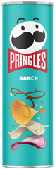 Pringles Chips Ranch Flavor Each Can: 5.57 OZ Quantity 14 Cans Per Case Sweet Browse at UsaCandyWholesale.Com