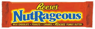 Reese's NutRageous 1.66 oz Inside The Box 18 Bars Quantity 18 Bars Per Box Sweet Browse at UsaCandyWholesale.Com
