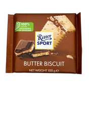 Ritter Sport Butter Biscuit covered with Chocolate at UsaCandyWholesale.Com