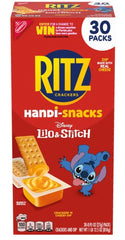 Ritz Handi-Snacks Dip Cheese Each Unit 0.95 oz Quantity 30 Pack Per Box Sweet Browse at UsaCandyWholesale.Com