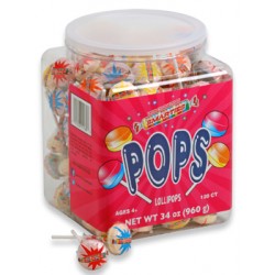 Smarties Lollipops Assorted Flavors Quantity 120 per Jar Sweet Browse at UsaCandyWholesale.Com