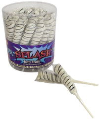 Splash Swirl Lollipops Tutti Fruit White Color Quantity 30 Pops Per Jar Sweet Browse at UsaCandyWholesale.Com